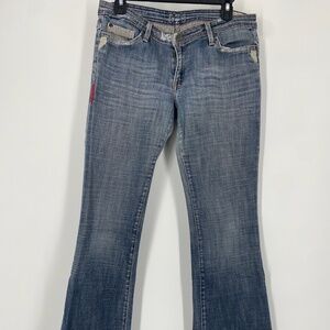 Preowned  575 Los Angeles flare leg Jeans Women’s Size 32 – Y2K Style
